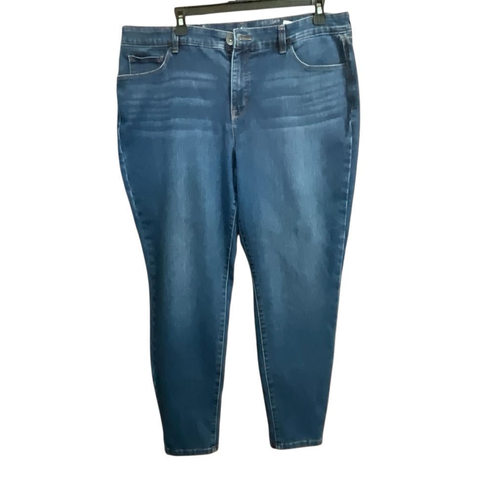Style & Co Curvy Skinny Leg Blue Jeans Size 16